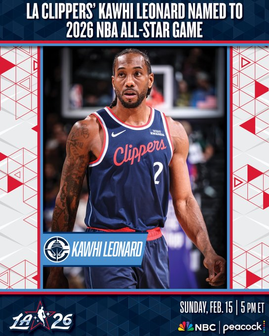 赏金女王试玩-NBA官方：莱昂纳德增补入选2026年全明星赛 填补美国队人数缺口